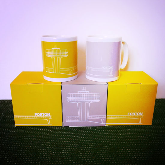 Forton Services mugs at The Modernist shop