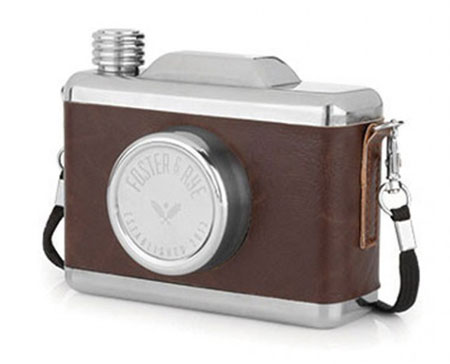 Snapshot Camera Hip Flask at Graham & Green