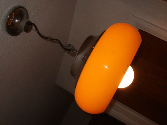 1970s Harvey Guzzini ceiling light