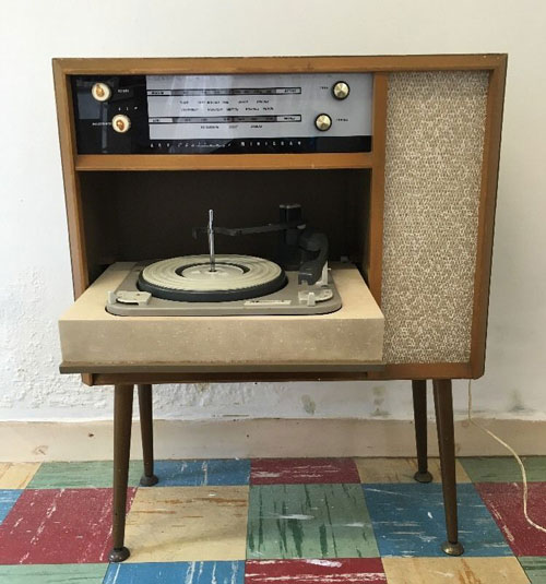 1950s Ace Minigram with BSR record deck