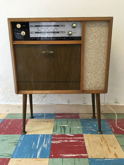 1950s Ace Minigram with BSR record deck