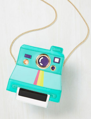 Polaroid-style Lead a Charmed Ex-Insta Bag at ModCloth