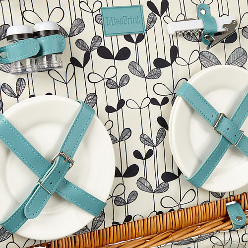 MissPrint Sapling picnic hamper at John Lewis