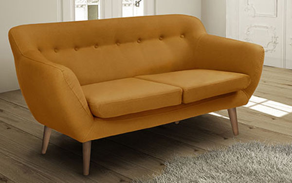 Midcentury-style Jen sofa and armchair range by Jalouse Maison at Monoqi