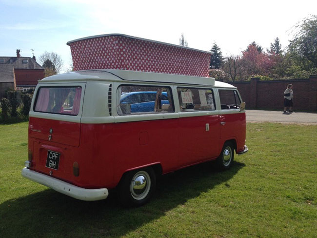 1970s Volkswagen T2 Bay Window Camper Van