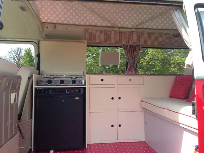 1970s Volkswagen T2 Bay Window Camper Van