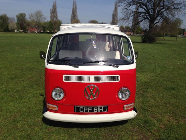 1970s Volkswagen T2 Bay Window Camper Van