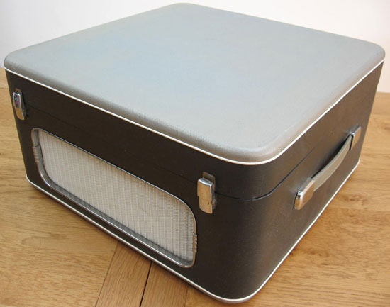 Restored 1960s Bush SRP30C portable record player