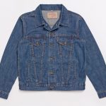 Brutus Gold vintage-style denim trucker jacket