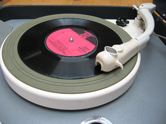 Restored 1960s Bush SRP30C portable record player