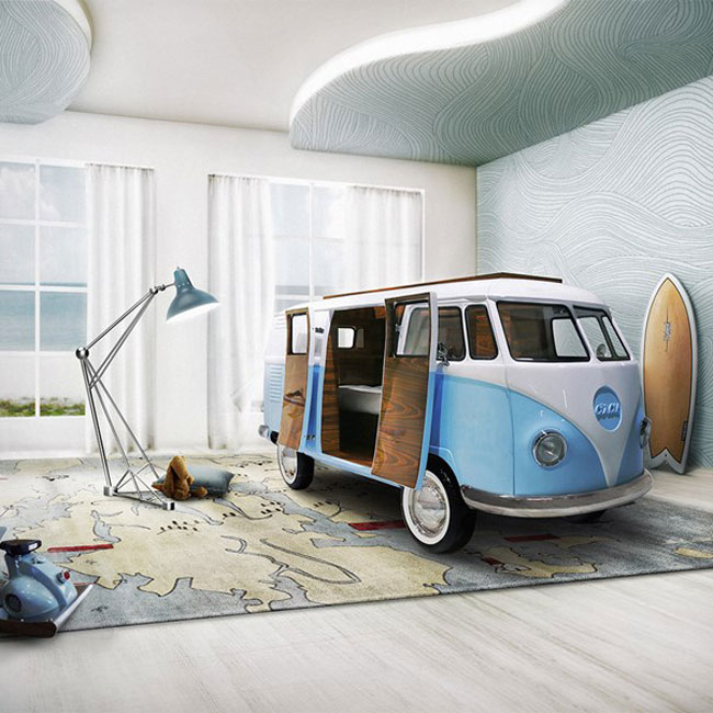 Circu Bun Van Bed: A Camper Van in the bedroom