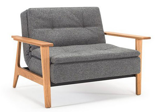 1950s-style Dublexo sofa bed and armchair at One Deko