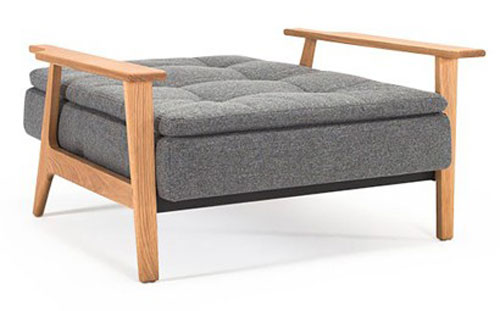 1950s-style Dublexo sofa bed and armchair at One Deko