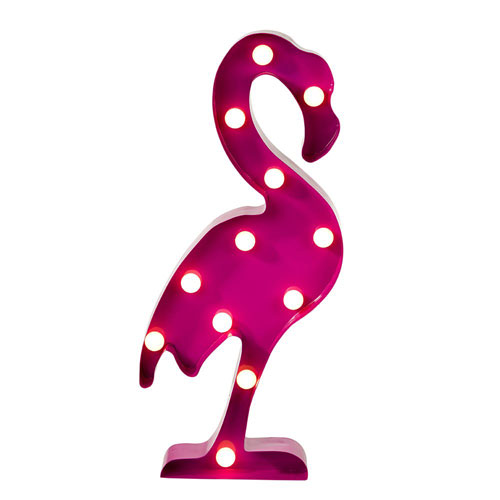 A touch of kitsch: Carnival Fiesta Flamingo Light