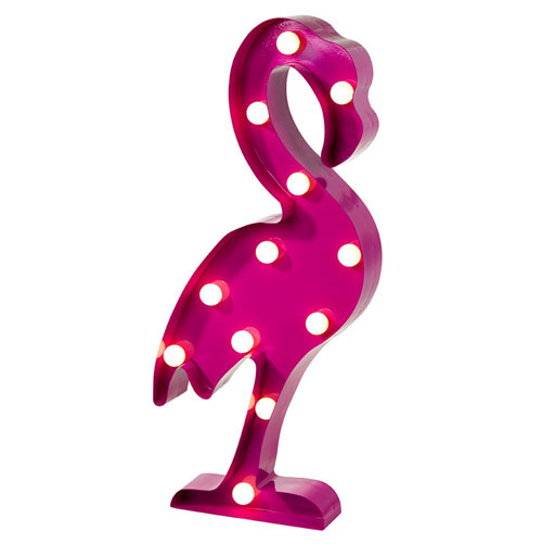 A touch of kitsch: Carnival Fiesta Flamingo Light