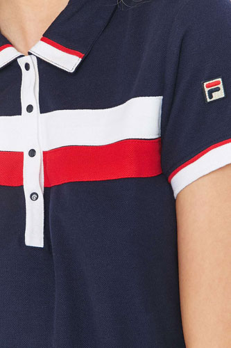 Urban Outfitters x Fila Serena 1980s-style polo dress