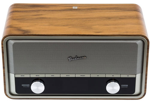 Goodmans Heritage II Connect retro-style radio