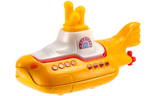 Yellow Submarine by The Beatles now a Hot Wheels collection