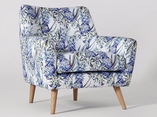 Swoon Editions x Hannah Hope-Johnson limited edition Templeton armchair