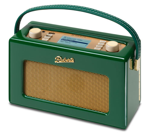 Roberts Revival retro-style iStream 2 internet radio gets an exclusive Windsor Green finish at Harrods