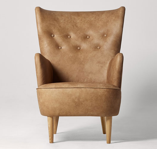 Midcentury-style Ludwig armchair range at Swoon Editions