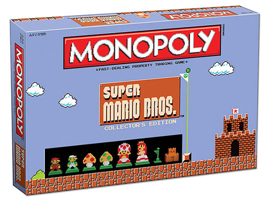 8-bit board gaming: Super Mario Bros Classic Monopoly