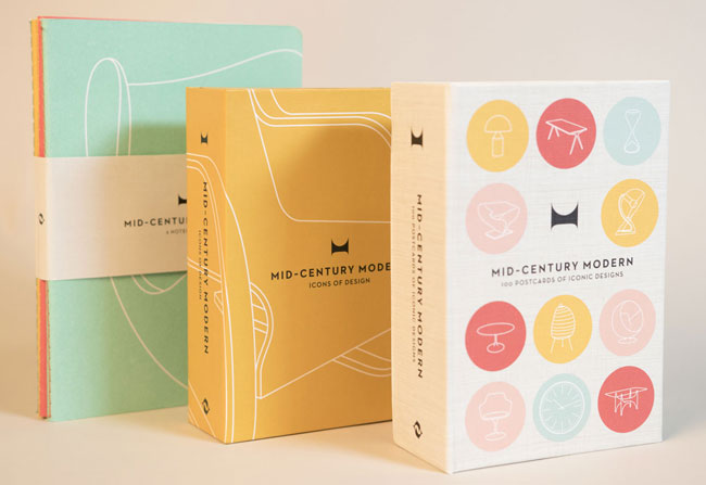 Classic design in print: Mid-century Modern gift sets by Thames & Hudson