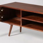 Randall retro-style media unit by Swoon Editions