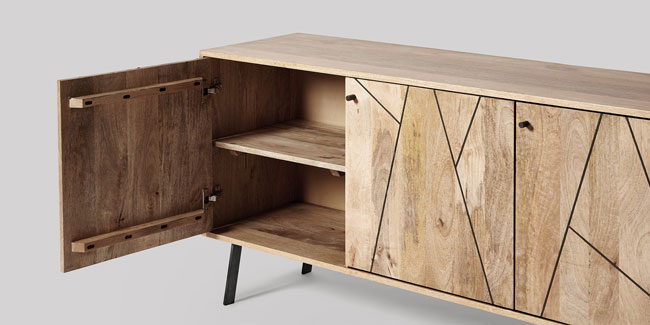 Herning retro-style sideboard at Swoon Editions
