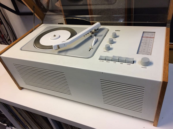 1950s Dieter Rams-designed Braun SK4 audio system