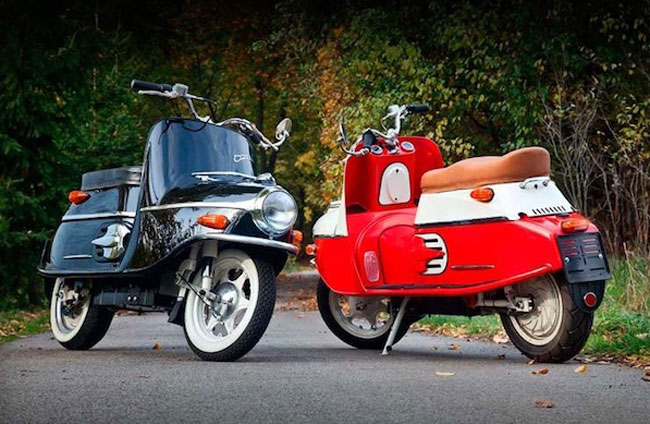 Vintage Cezeta scooter back in production with electric power