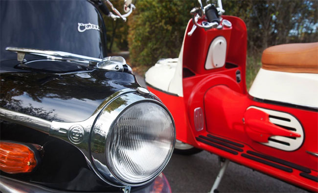 Vintage Cezeta scooter back in production with electric power