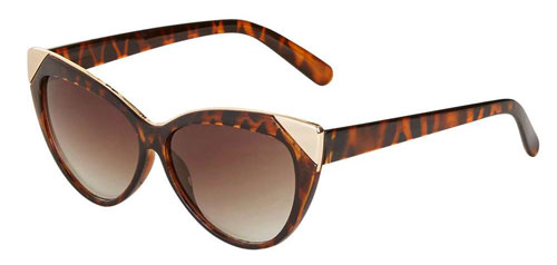 Retro shades: Vintage-style Cateye sunglasses at Topshop