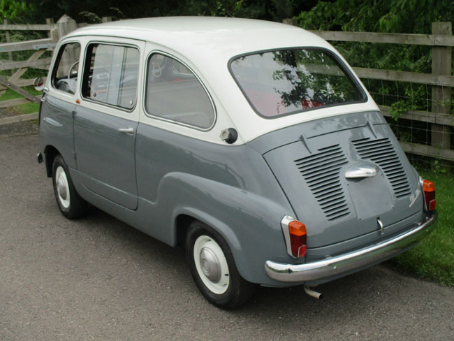 Fully restored Fiat 600D Multipla