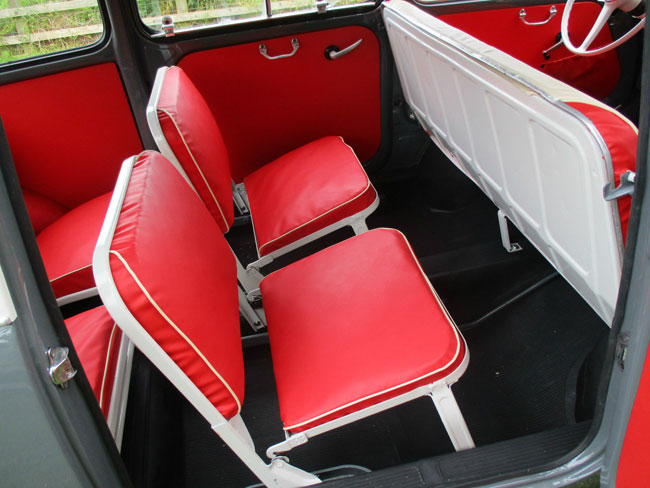 Fully restored Fiat 600D Multipla