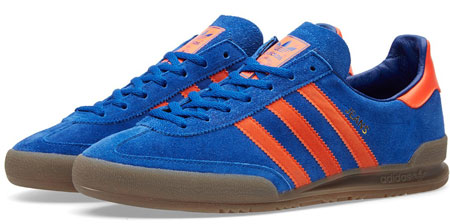 adidas jeans trainers white and blue