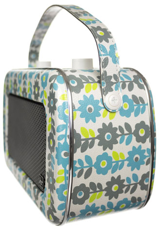 Vintage-style Kitsound Jive DAB/FM radio returns in a retro floral finish