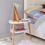 Midcentury bedroom: Jimi Vintage Bedside Table at La Redoute