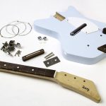 Retro-style Loog electric guitars for kids