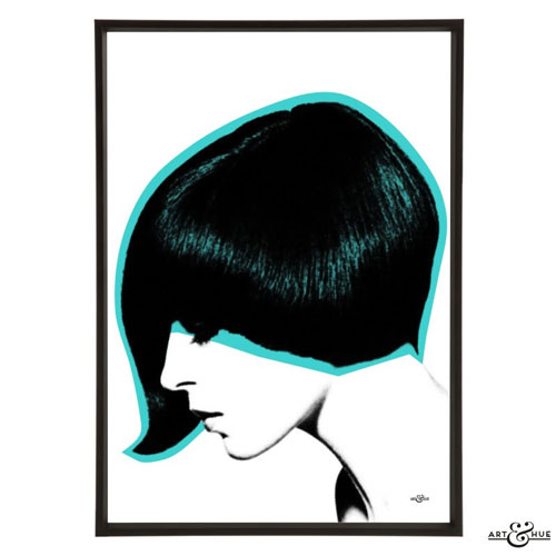 Mod Hair pop art collection from Art & Hue