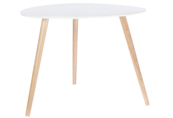 Retro-style Plectrum side tables by Brandani