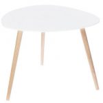 Retro-style Plectrum side tables by Brandani