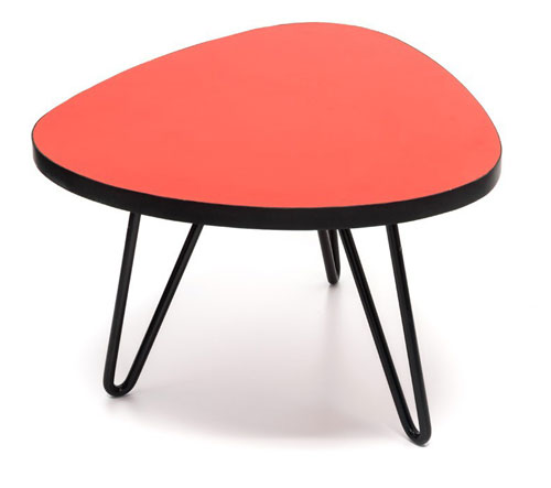 Midcentury-inspired Tica Table range for kids by The Rocking Company