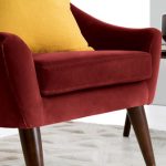1960s-style Seattle armchairs in velvet at Made