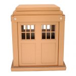 Doctor Who Tardis cat house by Cacao Furniture