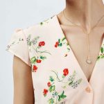 1940s-style floral tea dress at Topshop