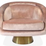 1970s-inspired Bacharach Swivel Chair at Jonathan Adler