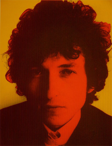 Bob Dylan limited edition pop art prints by David Studwell