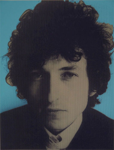 Bob Dylan limited edition pop art prints by David Studwell