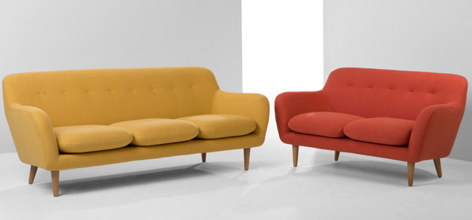 Dylan retro seating range at Made